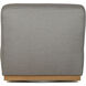 Carbonia Palazzo Taupe Outdoor Swivel Lounge Chair, Swivel